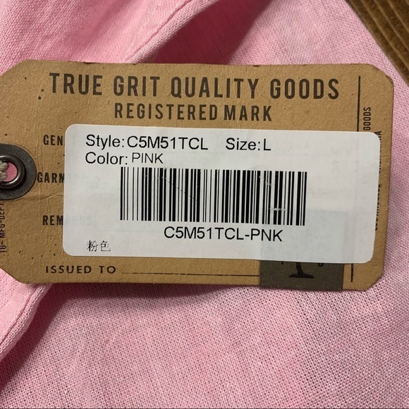 True Grit Washed Melange Linen Long Sleeve Button Down Shirt - Picture 8 of 10